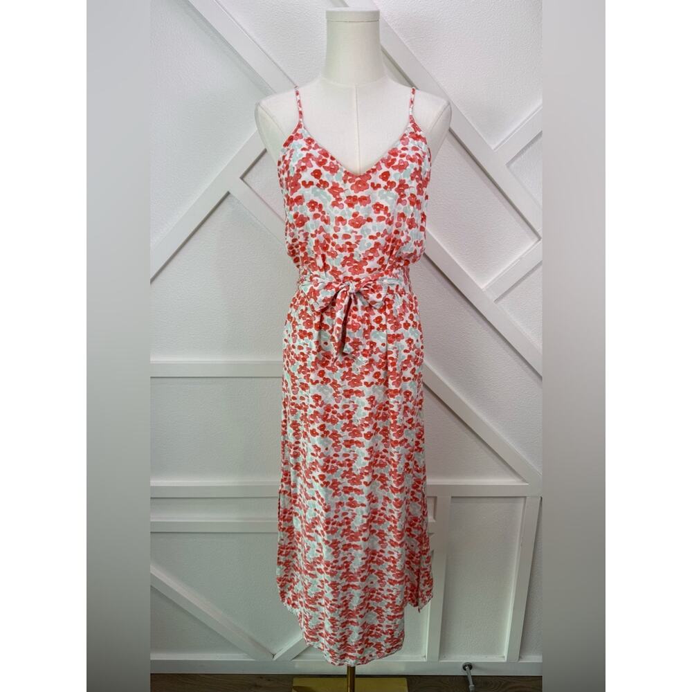 Carve Designs Macy Dress Floral Madrid Print Tie Waist Size Medium - Picture 2 of 9
